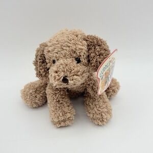 Vintage NWT Target Cuddle Zone Fuzzy Puppy Dog Mini Plush Toy 2001 Beans 6"
